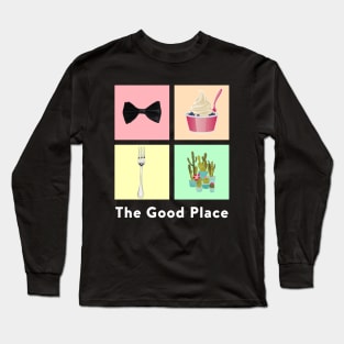 the good place- aesthetic Long Sleeve T-Shirt